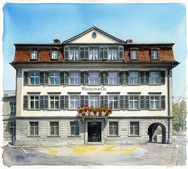 Plate Xiv · Wegelin & Co — London, 1740–1810 — and St Gallen, 1741–2013. The two houses in Room XI that are no longer trading. After XC·LG·PL-35 and PL-50.